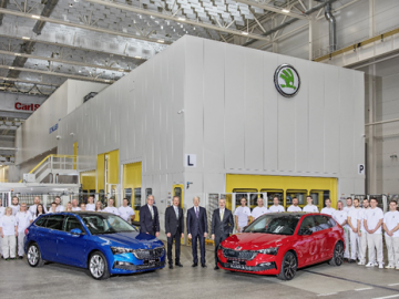 Skoda Scala w produkcji